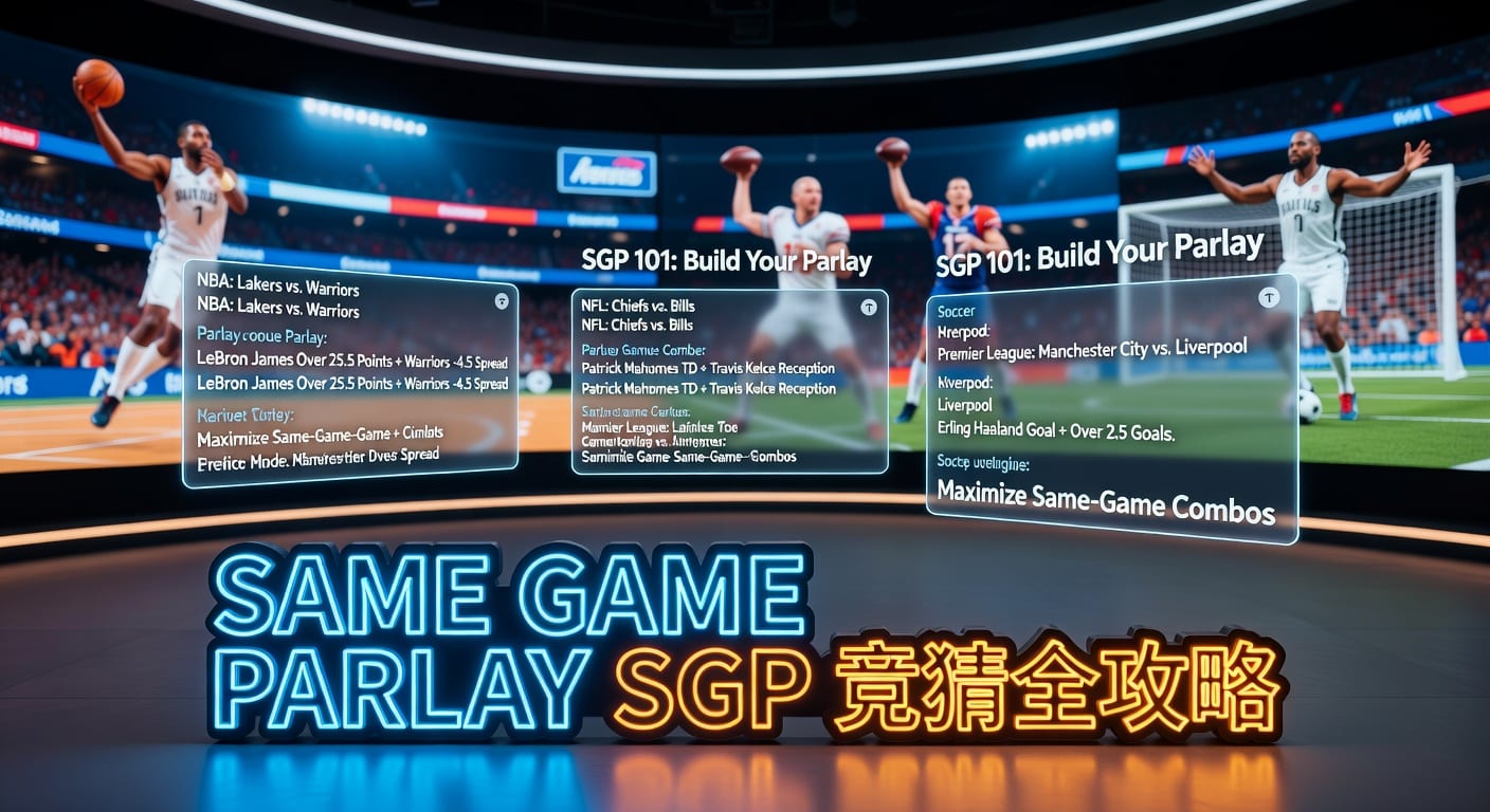 same game parlay SGP 实战指南：投注技巧与组合思路